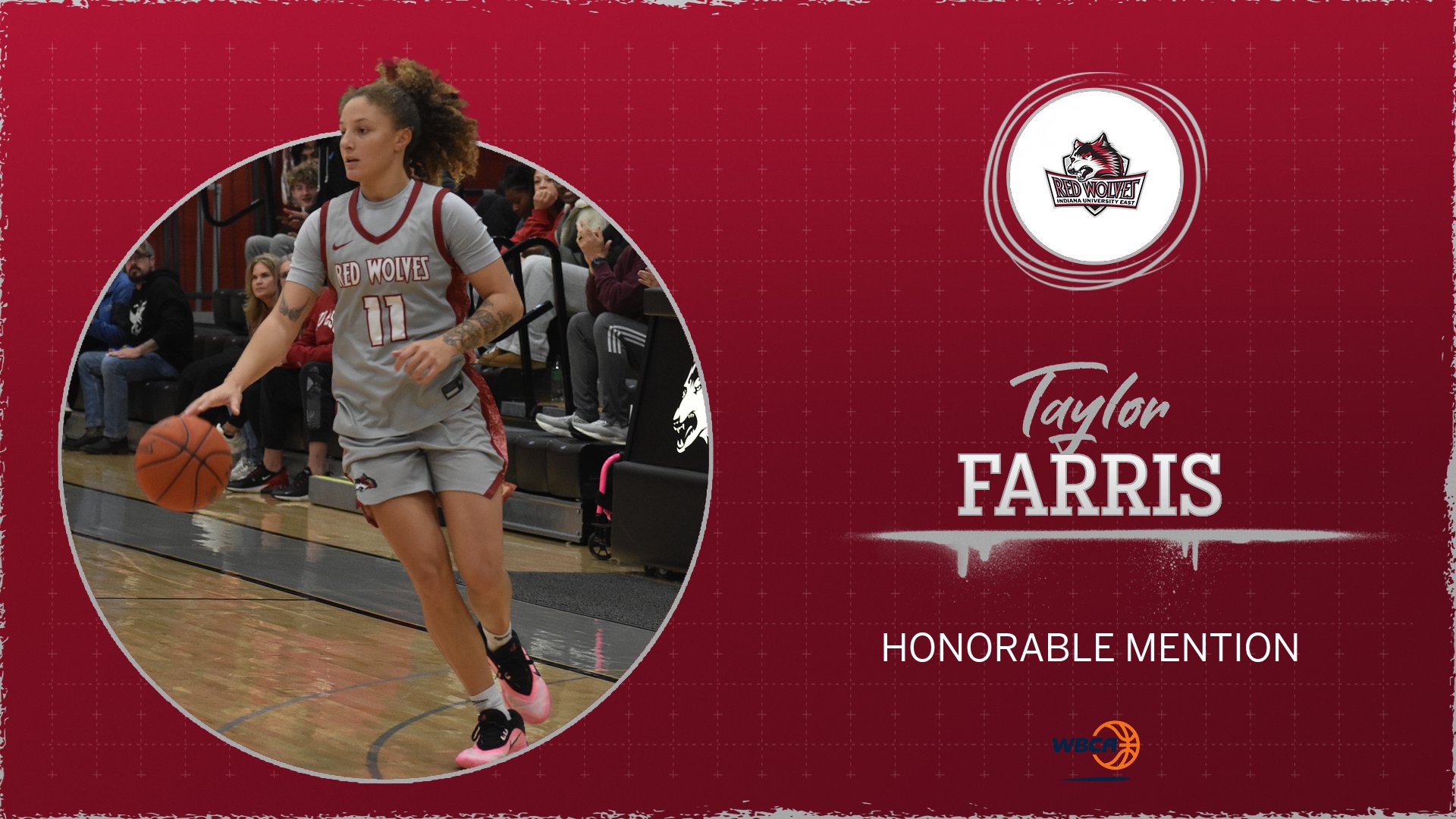 Women's Basketball: Farris Recognized by WBCA