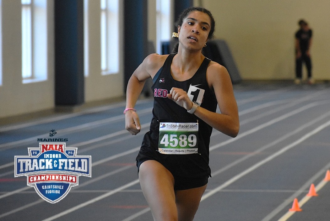 Kayci Hill is in three events at the 2026 NAIA Indoor National Championships.