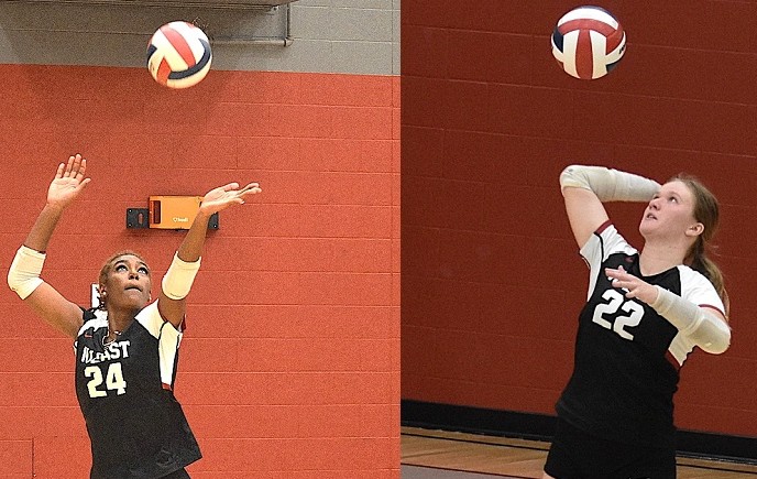 Women's Volleyball: IU East Players Honored by RSC